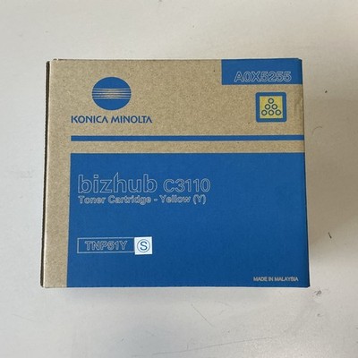 Konica Minolta bizhub C3110 Gelb Neu Ungeöffnet IN Originalverpackung