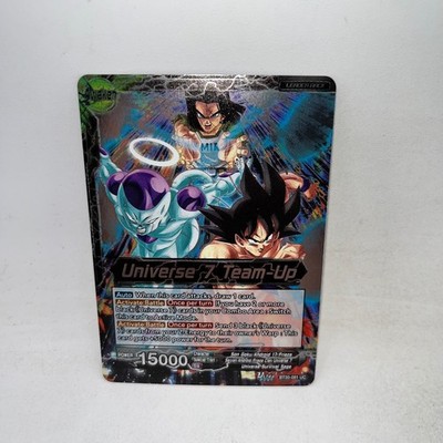 Son Goku, Android 17, & Frieza // Universe 7 Team-Up Dragon Ball Super Foil NM