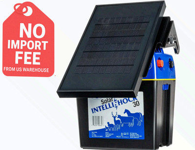 Premier 1 IntelliShock 30 Solar Fence Energizer 0.3J Portable Charger New