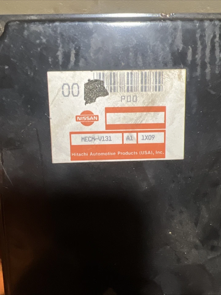 1991 Nissan пикап ECU - 2WD V6 механическая коробка передач - Изображение 4 из 4