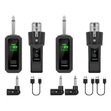 Mic Transmitter Receiver Music Equipment Anti Interference Rechargeable XLR Mic