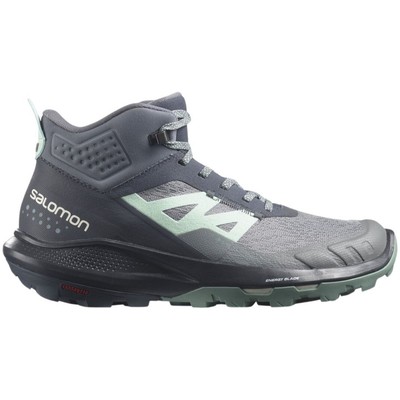 Salomon Outpulse Mid Gore-Tex Women's Hiking Boots, Ebony/Quiet Shade/Ebony, W6