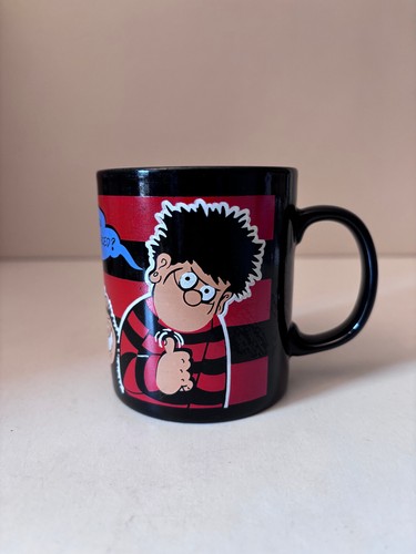 Dennis The Menace and Gnasher Vintage 1990 Becher Kilncraft England Kaffee Tee
