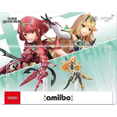 Pyra & Mythra Amiibo 2-Pack - Super Smash Bros Ultimate - Switch - New/Sealed