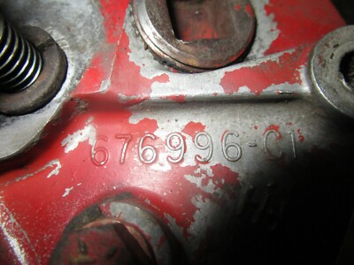 International Farmall 1066 Injection Pump Adapter Plate 676996C1 