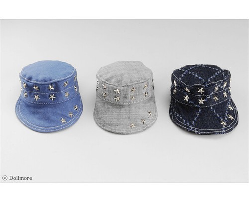 Dollmore Hat of SD Model Doll (8-9) inch Stud FG Cap (L.Blue) - Picture 6 of 6