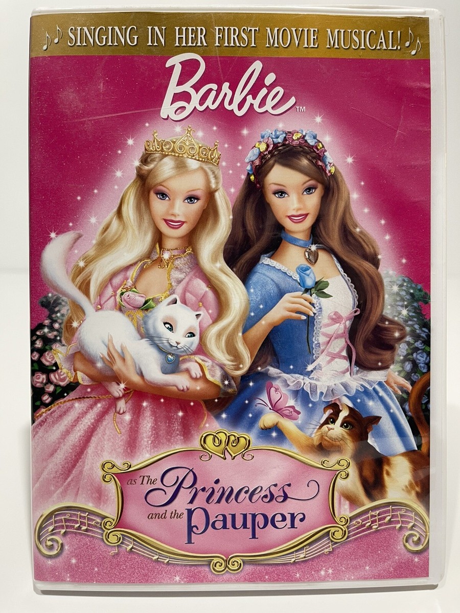 Barbie as the Princess and the Pauper (DVD, 2010, WS) 25192043963