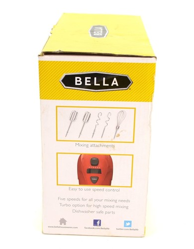 bella 5 speed hand mixer
