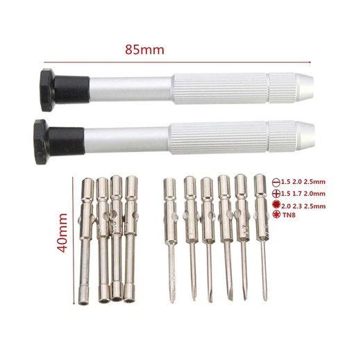 Glasses Screwdriver Set, Precision Screwdriver, Multifunction for Jewelry, - Picture 9 of 11
