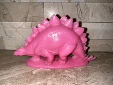 Mold A Rama Pink Stegosaurus Dinosaur Figure