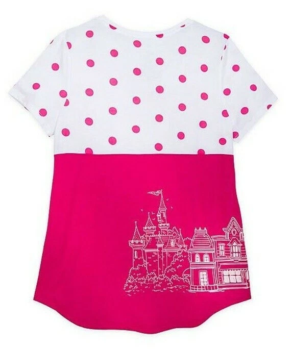 Camiseta Minnie Mouse on Main Street parques da Disney P M G GG nova - Imagem 3 de 4