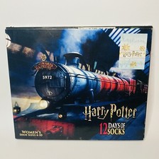 Harry Potter 12 Days of Socks Woman  s Shoe Sizes 4  10 Hogwarts NEW