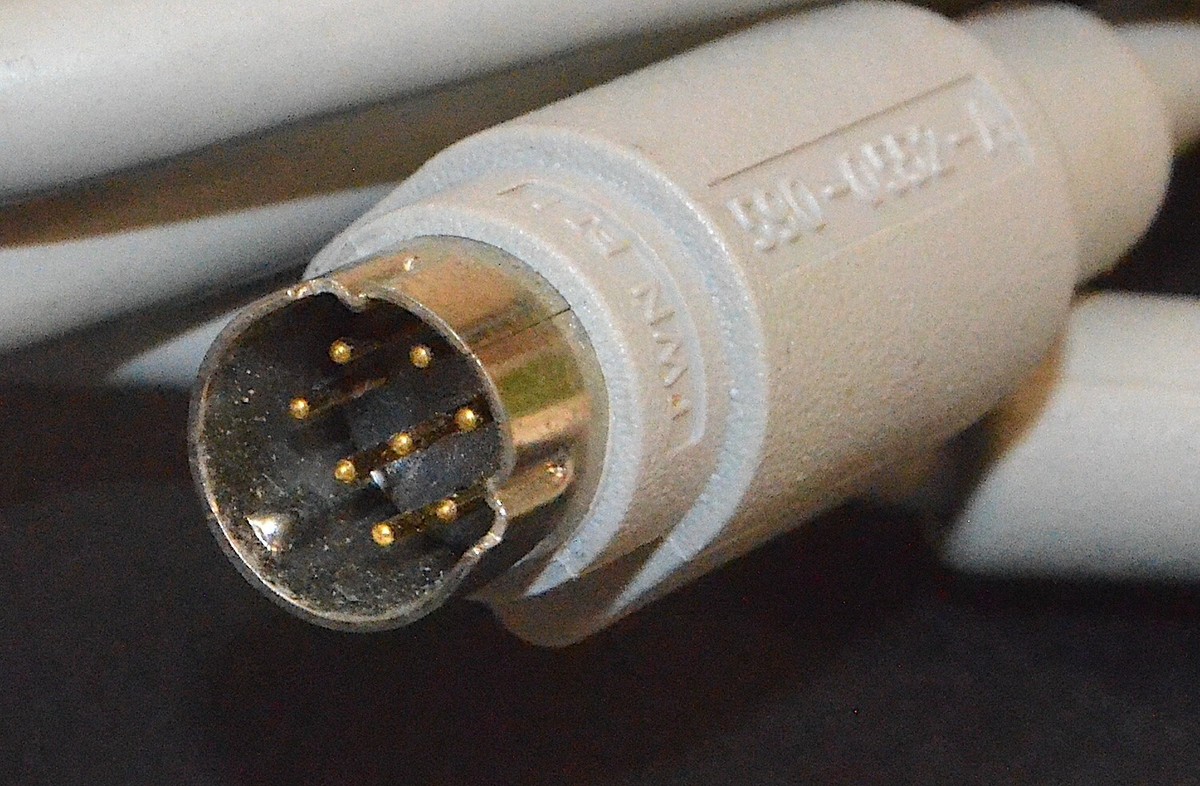 Apple 5900552A 8 Pin DIN 6 FT Printer Cable for sale online | eBay