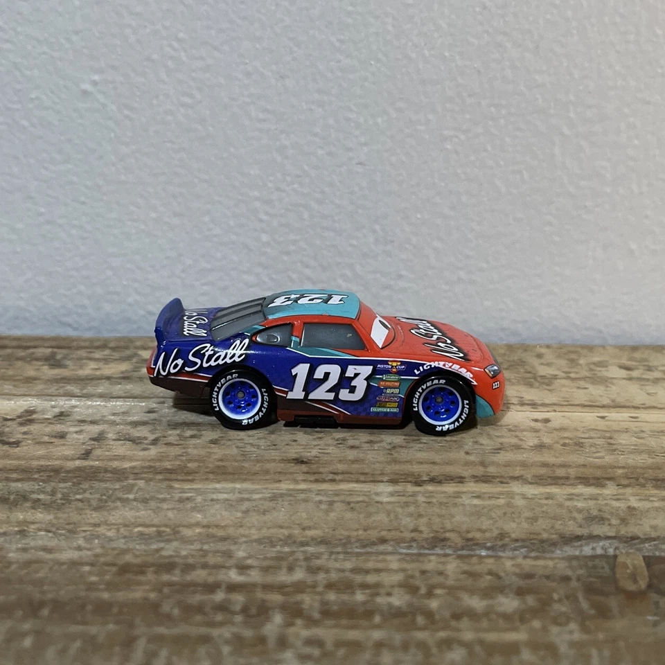 Disney Pixar Cars Todd Marcus #123 No Stall Desert Race упаковка 11 шт. Mattel 2 - Изображение 2 из 4