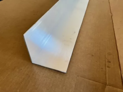 4" x 4" x 1/8" Thick 6063-T52 Aluminum Angle x 48" Long
