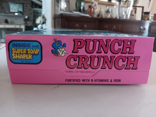 Quaker CAP'N CRUNCH PUNCH CRUNCH (Super Soap Shaper) Cereal BOX. 🌟REPRODUCTION - Picture 6 of 6