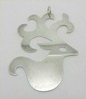 JAMES AVERY RETIRED STERLING SILVER REINDEER CHRISTMAS ORNAMENT -RARE - LB-C2495