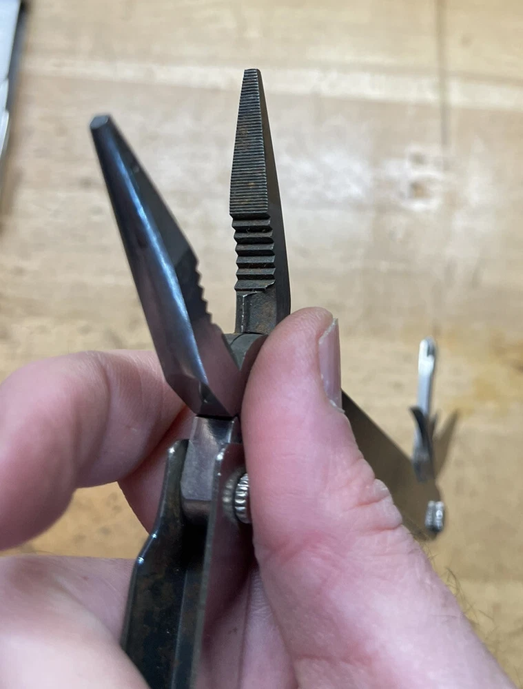 Multi Tool No Maker Knife Drivers Bottle/Can Opener Awl Pliers File Wire Cutters