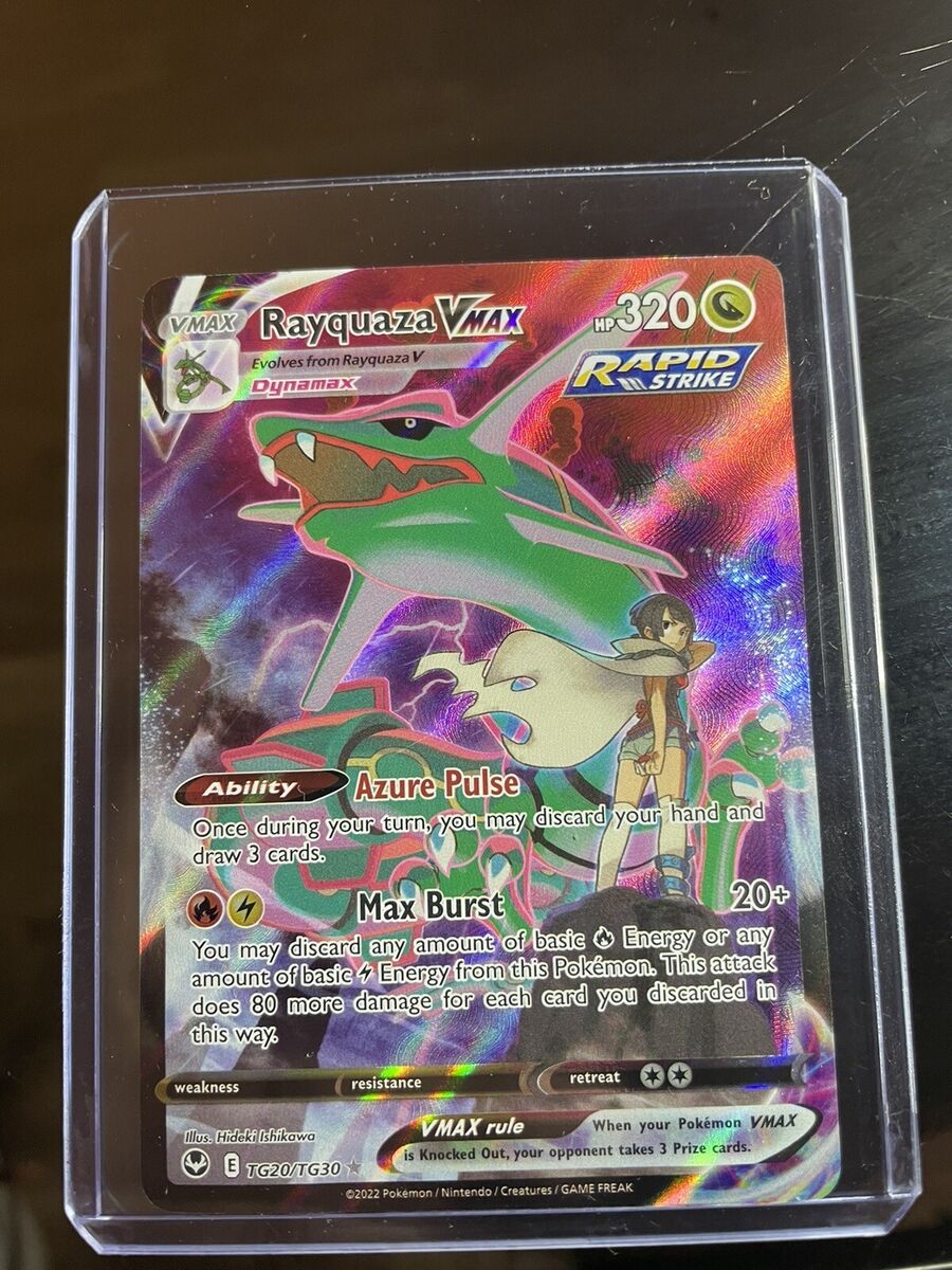 Pokémon TCG Rayquaza VMAX SWSH12: Silver Tempest Trainer Pokémon TCG Rayquaza VMAX SWSH12: Silver Tempest Trainer