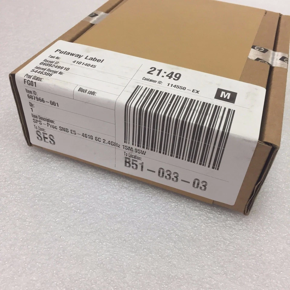 Intel Xeon Processor E5-4610 15M Cache 2.40 GHz 6 Core CPU SR0KS LGA2011 - Image 3 of 3