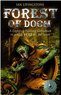 Fighting Fantasy - Wizard S1 Edition 8 - Forest of Doom - A-/B+/A-