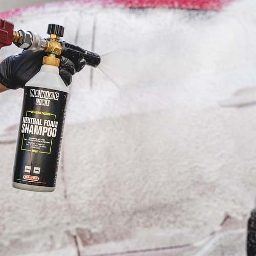 Mafra MANIAC LINE NEUTRAL FOAM SHAMPOO NEUTRO 2in1 A Mano o Con Foam Gun 1000 mL - Foto 5 di 9