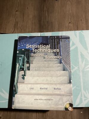 Statistical Techniques in Business and Economics with Student CD by William...