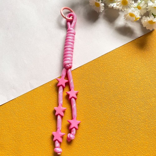 Anti-lost Keychain on The Phone Charm Colorful Keychain Lanyard - Photo 14 sur 19