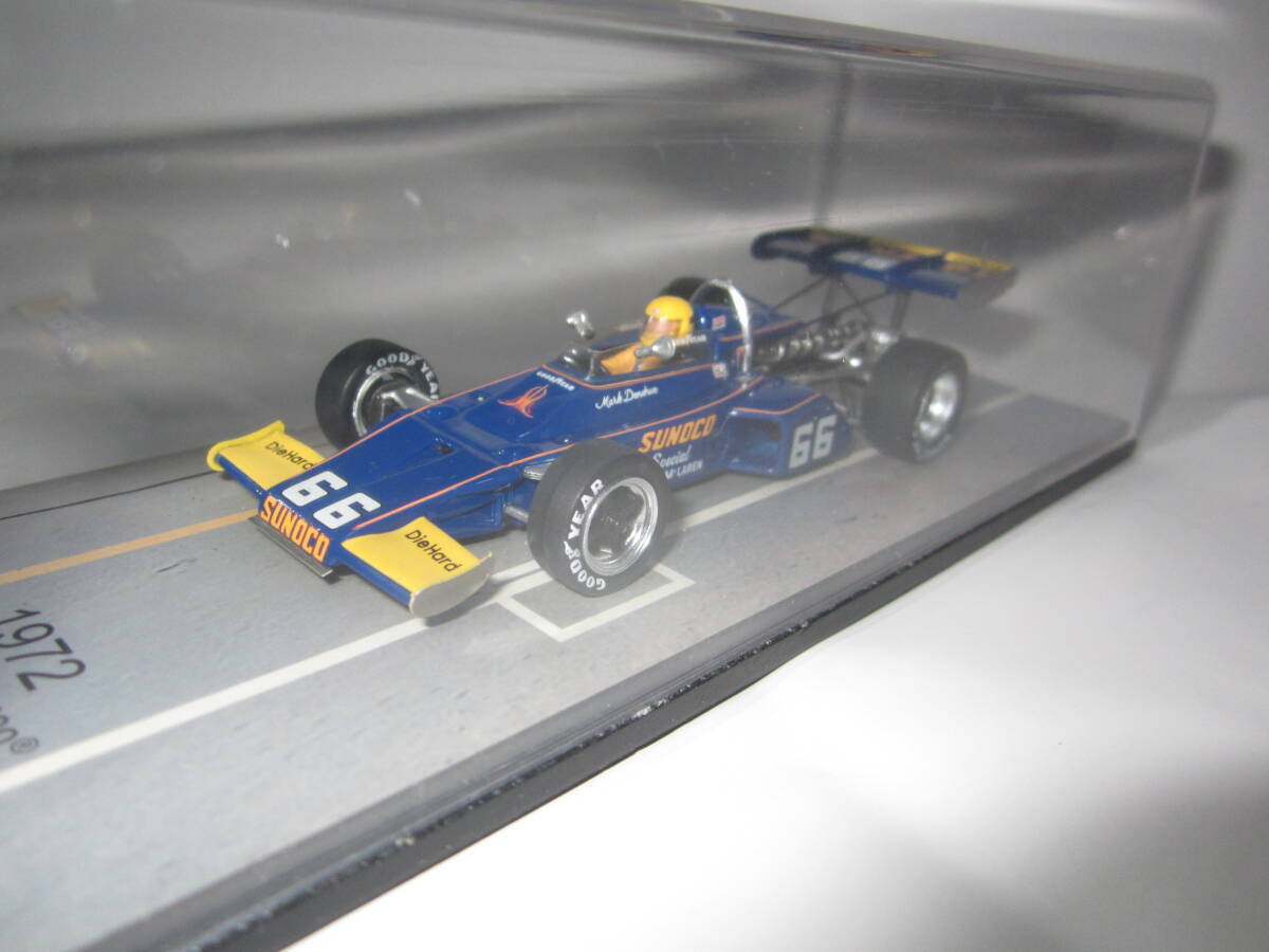Spark 43IN72 1/43 McLaren M16B 1972 Indy 500 Mile Winner 66 Spark 43IN72 1/43 McLaren M16B 1972 Indy 500 Mile Winner 66