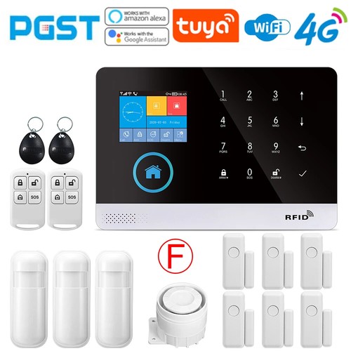 4G Home WiFi Intelligent Alarm System Home Wireless Security Device Controlled - Picture 39 of 39