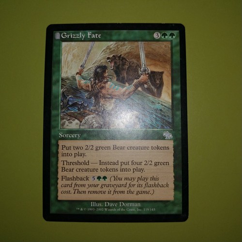 Grizzly Fate x1 Judgment 1x Magic the Gathering MTG