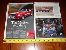 1965 MOTION PERFORMANCE MUSTANG K CODE HUGGER MUGGER - ORIGINAL 2012 ARTICLE