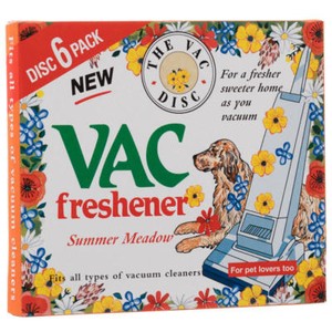 6pk the vac disc summer meadow vac freshener (746984912341)