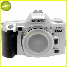 Minolta Dynax 404si Silver AF Reflex Pellicola 35mm NUOVA | New Old Stock