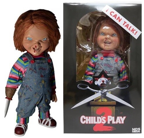 新品 CHILD'S PLAY 2 チャッキーアクションフィギュア Child's Play 2 Menacing Chucky 15