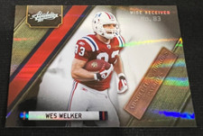 WES WELKER 2011 Panini Absolute Memorabilia Heroes #14 Spectrum NFL #060/100
