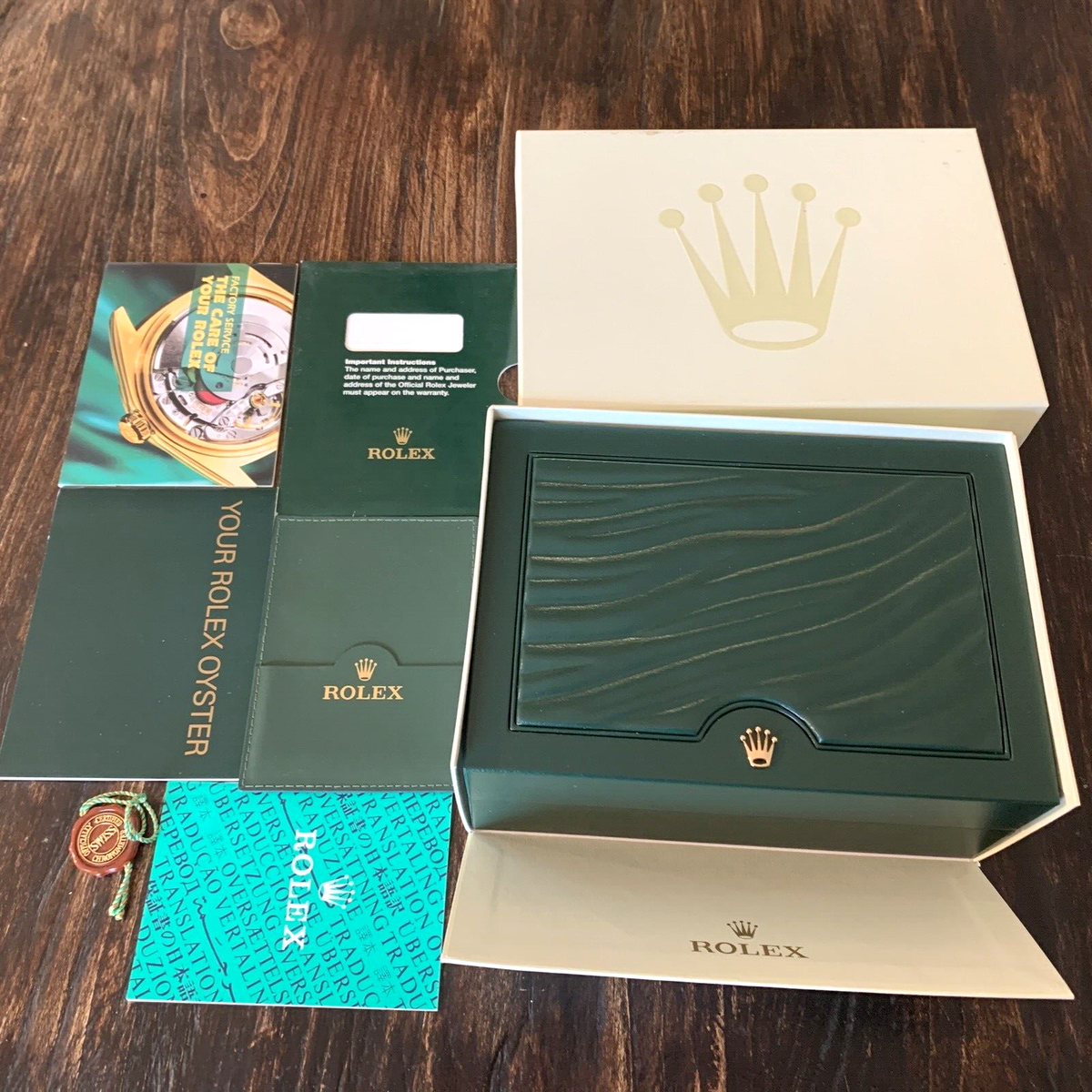 時計 ROLEX BOX OEM ROLEX Datejust Watch Box FULL SET 116233 116234 116200 116264