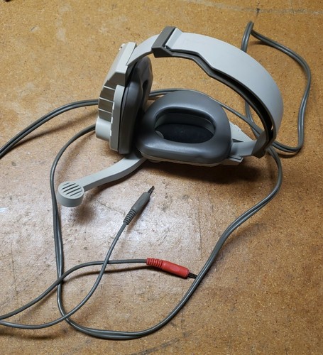 Telex Discovery Stereo Headphones & Mic / Headset Model 300103-801 tested clean