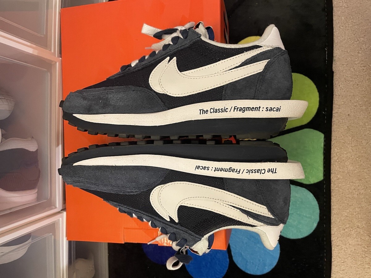 Nike LD Waffle SF sacai x Fragment Blue Void Size 8 | eBay