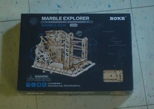 ROKR LG503 Marble Explorer 3D Wooden Puzzle Mechanical Building Kit Brand New