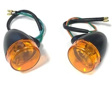 A PAIR OF FRONT TURN SIGNALS FOR PEACE SPORTS TPGS-804 50CC 150CC SCOOTERS