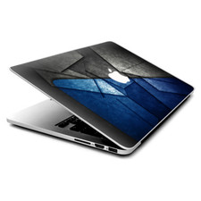 Skin Decals Wrap for MacBook Pro Retina 13" - Abstract Panels Metal