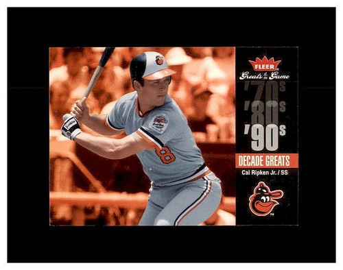 CAL RIPKEN JR. HUGE YOU U PICK SEE EVERY CARD 100,S HIGH GRADE CARDS ORIOLES - Picture 444 of 499