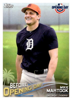 2018 Topps Opening Day Before Opening Day #BODMK Mikie Mahtook Insert