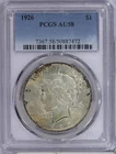 1926 Peace Dollar $1 PCGS AU58