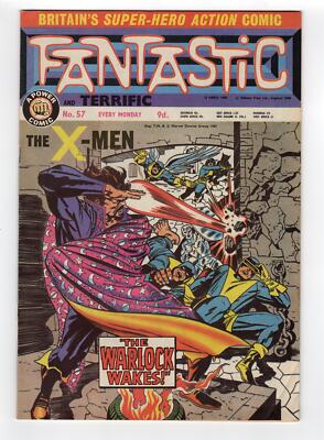 1967 MARVEL X-MEN #30 APPEARANCE OF WARLOCK KEY RARE UK JACK KIRBY