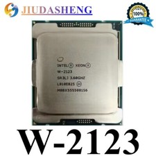 INTEL XEON W-2123 CPU LGA 2066 SR3LJ 4 CORE 3.60GHZ 8.25MB L3 CACHE PROCESSOR
