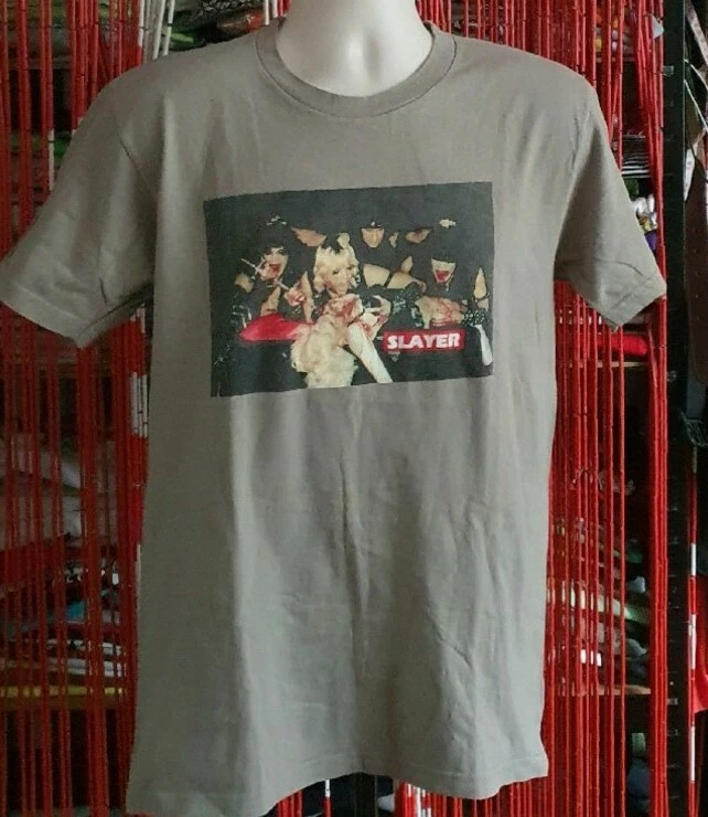 FW16 Supreme x Slayer Altar tee slate M medium T shirt
