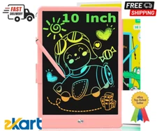 KOKODI LCD Writing Tablet, 10 Inch Colorful Toddler Doodle Board Drawing Tablet,