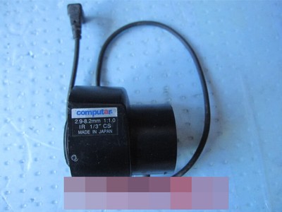 1pc  used     Computar lens 2.9-8.2m 1:1.0 #A6-22